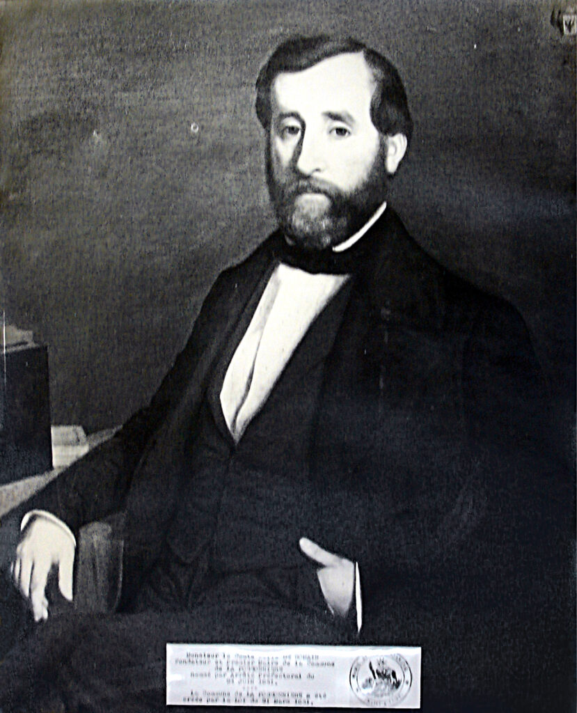 Le comte Félix de Romain (1809 -1870).