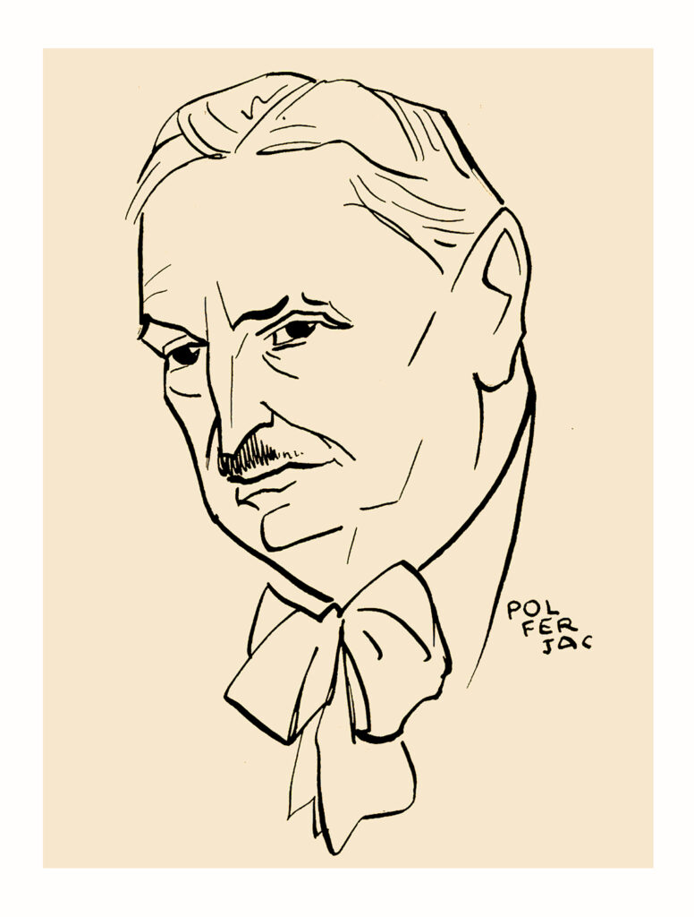 Portrait d'Alphonse Tabarant (1863-1950)