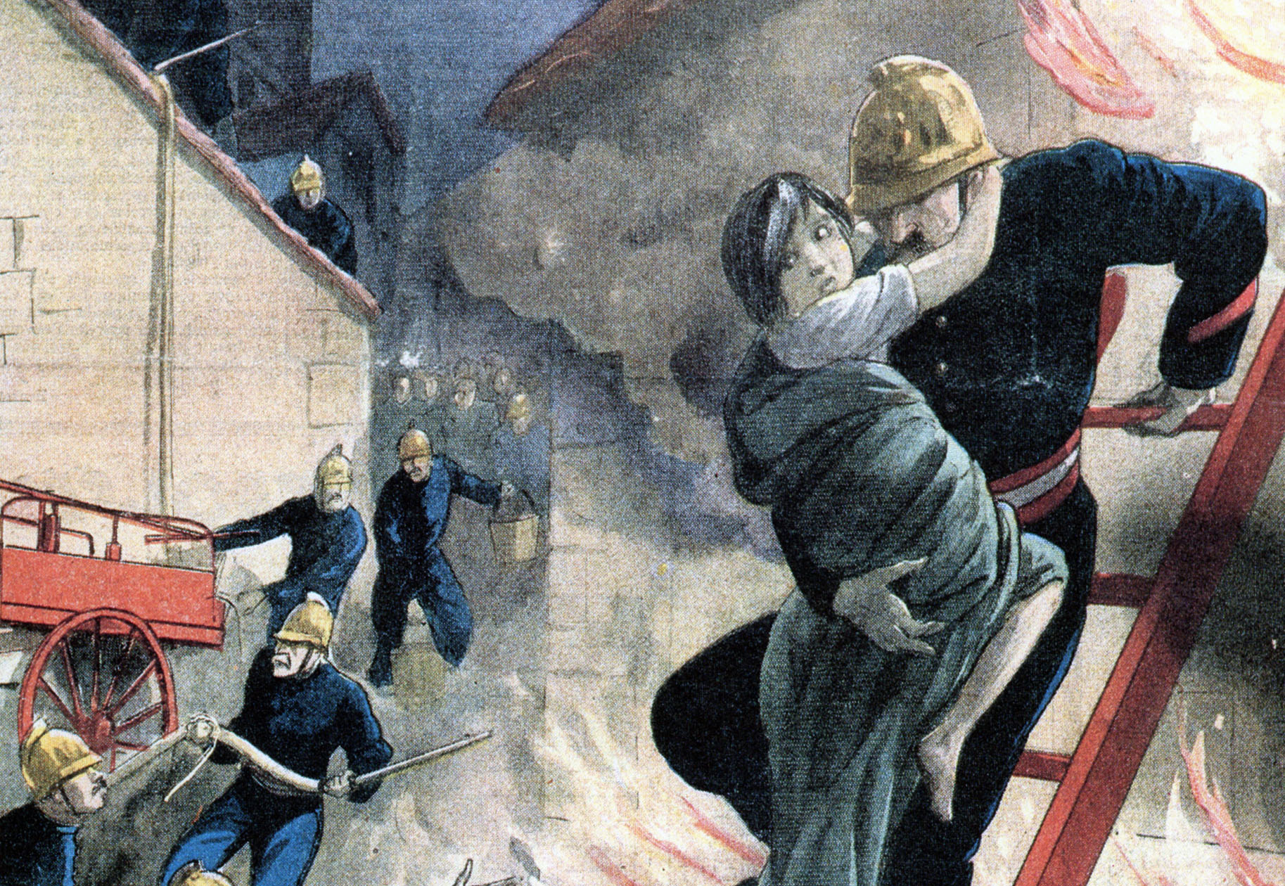 Les services de sécurité Pompiers - Gendarmes