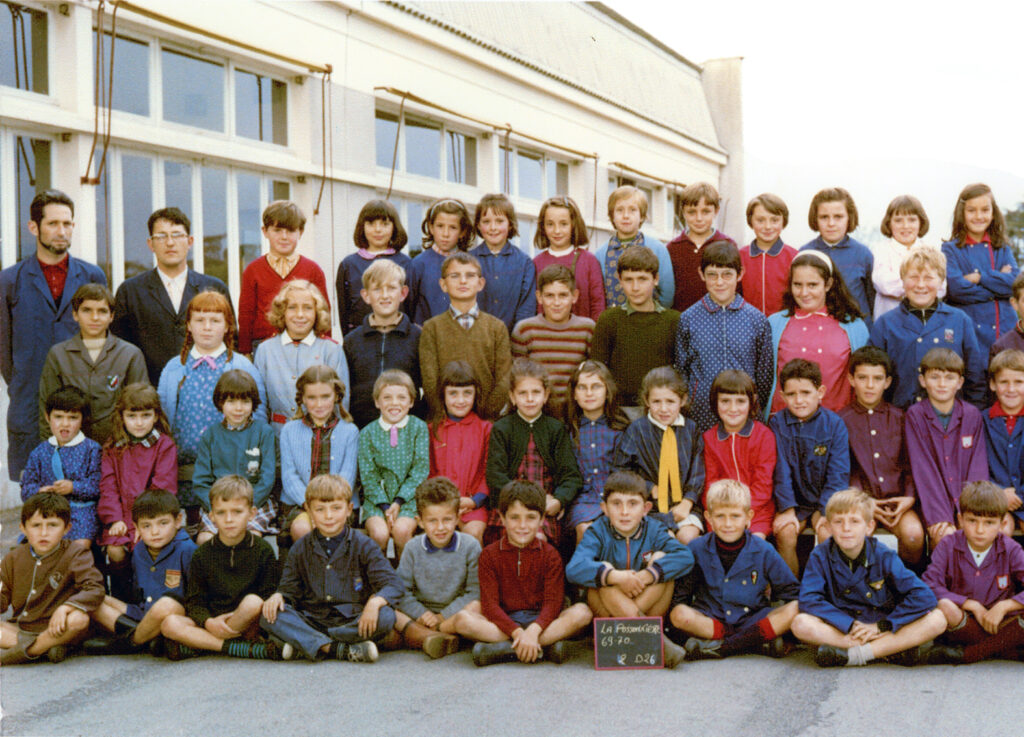 Photos de groupes - Ecole-public 1960-1970