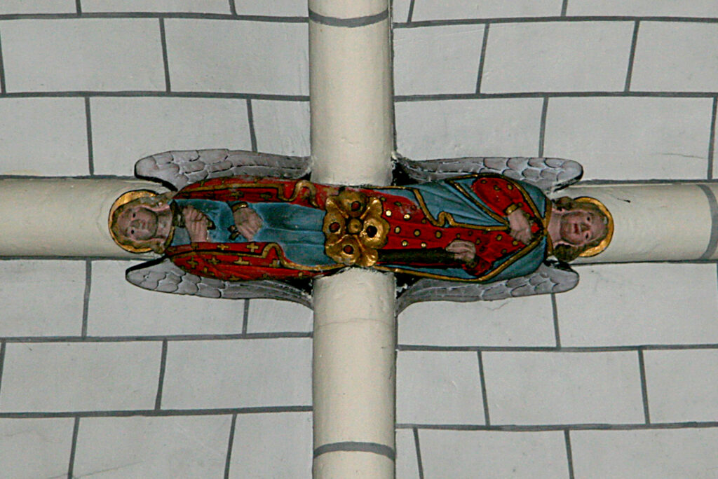 Eglise de la Possonnière - Clef de voute (4)