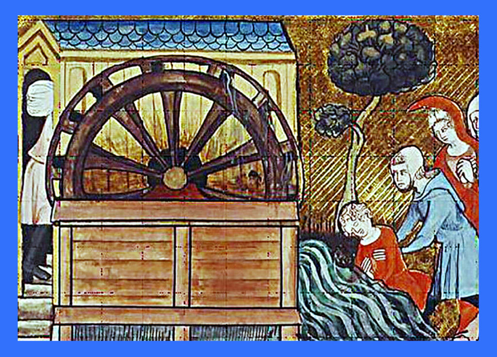 Moulin à eau médiéval